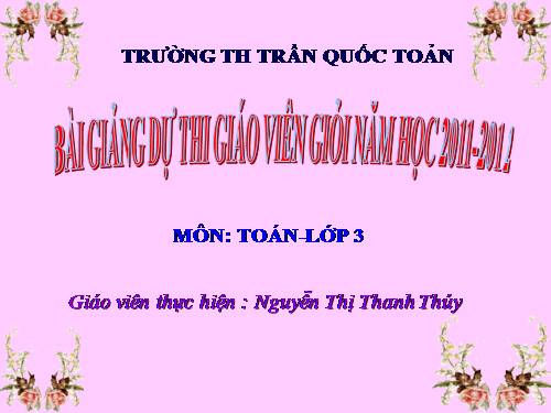 So sánh số lớn gấp mấy lần số bé