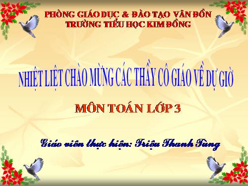Phép trừ các số trong phạm vi 100 000