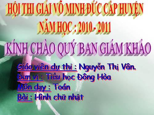 Hình chữ nhật
