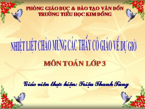 Phép trừ các số trong phạm vi 100 000