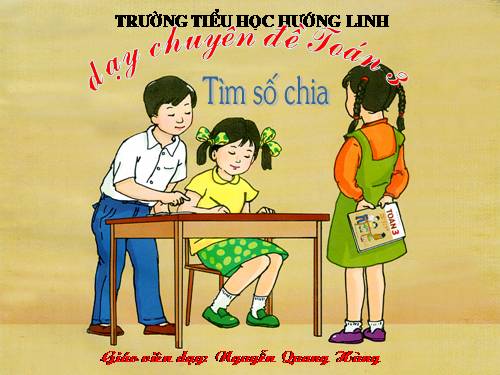 Tìm số chia