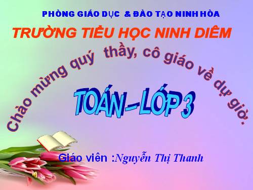 Các Bài giảng khác thuộc Chương trình Toán 3