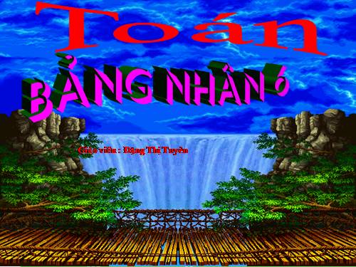 Bảng nhân 6