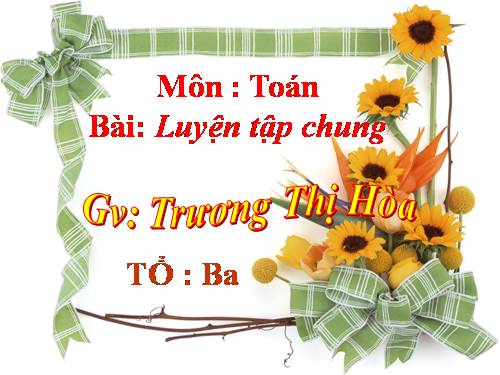 Các Bài giảng khác thuộc Chương trình Toán 3