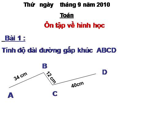 Ôn tập về hình học