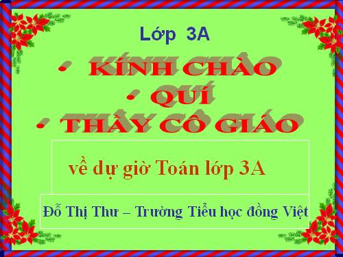 Tính giá trị của biểu thức (tiếp theo)