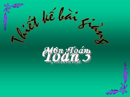 So sánh số bé bằng một phần mấy số lớn