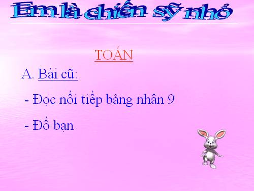 Bảng chia 9