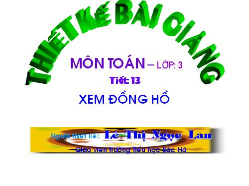 Xem đồng hồ