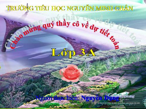 Nhân số có ba chữ số với số có một chữ số