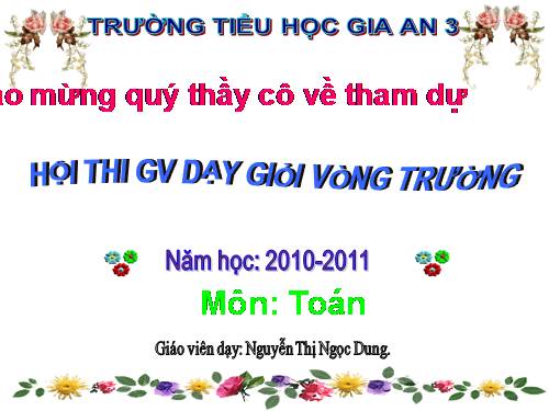 Phép trừ các số trong phạm vi 100 000