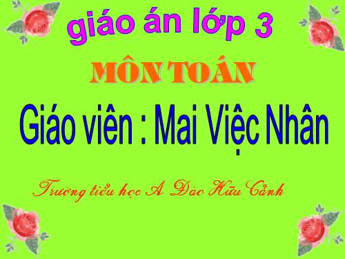Gấp một số lên nhiều lần