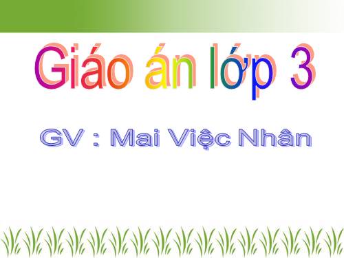 Giới thiệu bảng nhân
