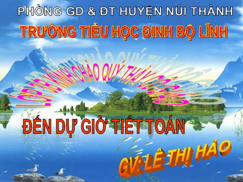 Bài toán liên quan đến rút vế đơn vị (tiếp theo)