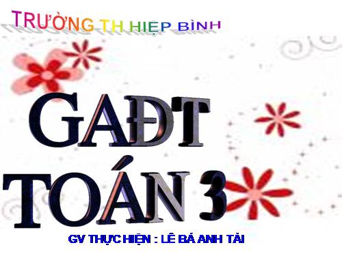 So sánh số lớn gấp mấy lần số bé