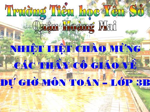 Giới thiệu bảng chia