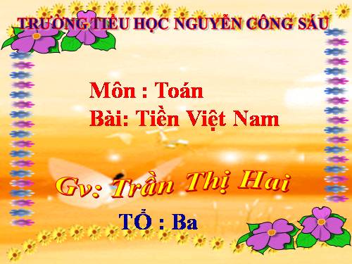 Tiền Việt Nam