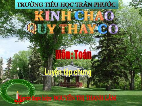 Các Bài giảng khác thuộc Chương trình Toán 3