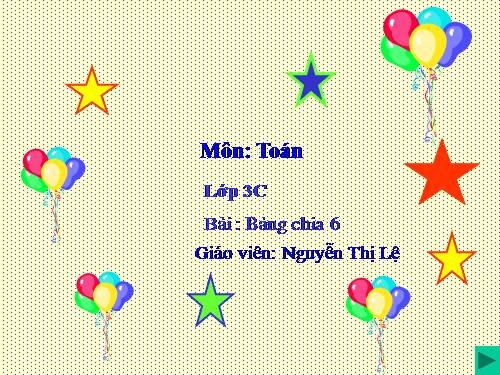 Bảng chia 6