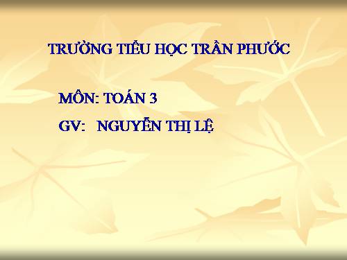 Nhân số có bốn chữ số với số có một chữ số