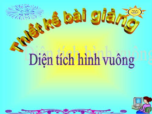 Diện tích hình vuông