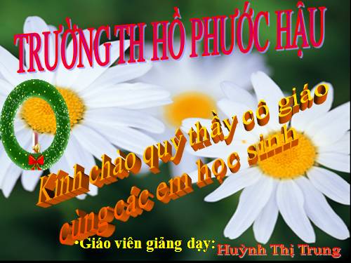 Các Bài giảng khác thuộc Chương trình Toán 3