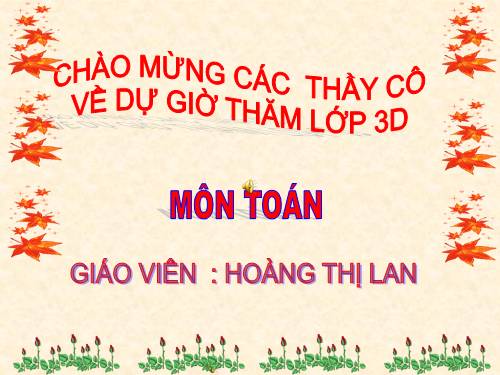 Tính giá trị của biểu thức (tiếp theo)