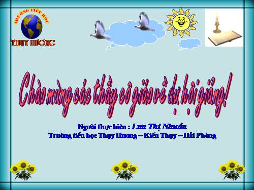 Các Bài giảng khác thuộc Chương trình Toán 3