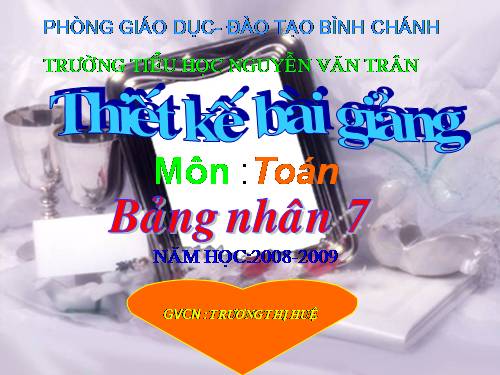 Bảng nhân 7