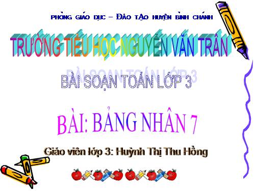 Bảng nhân 7