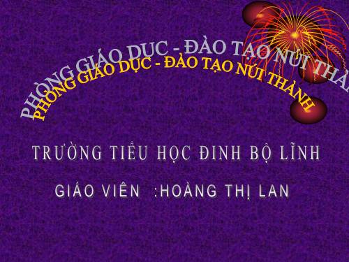 Giới thiệu bảng chia