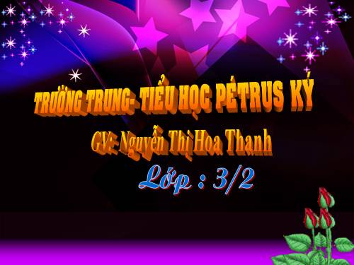 Tính giá trị của biểu thức (tiếp theo)