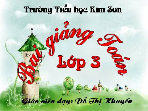 Bảng nhân 9