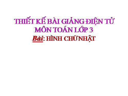 Hình chữ nhật