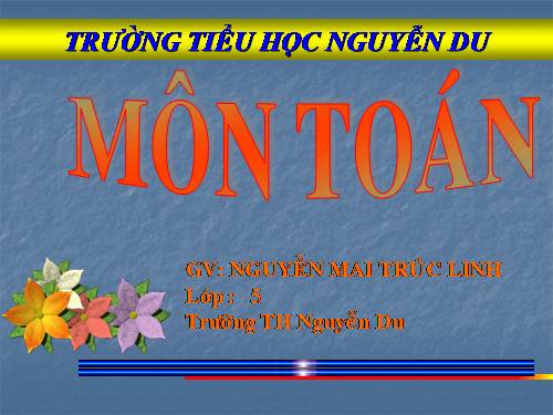 Chu vi hình chữ nhật