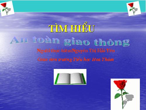 Tim hieu An toan giao thong lop 4