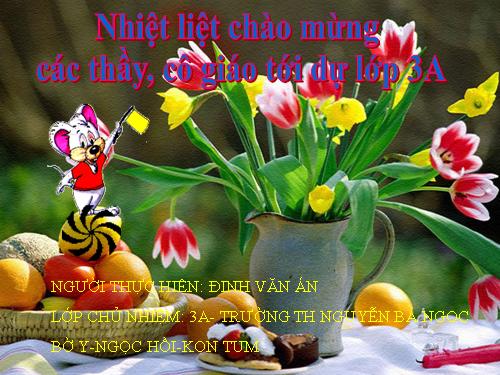 Bài toán giải bằng hai phép tính