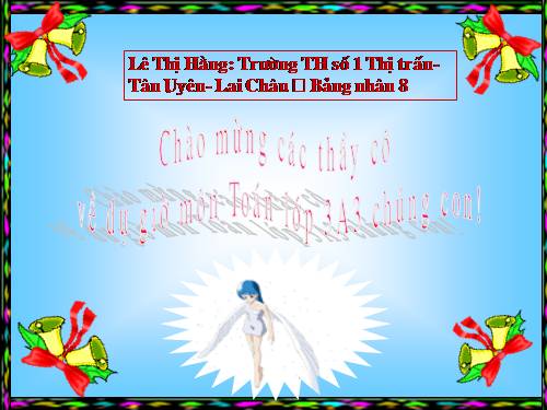 Bảng nhân 8
