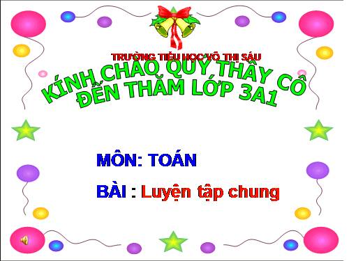 Các Bài giảng khác thuộc Chương trình Toán 3