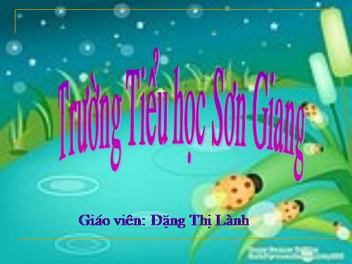 Các Bài giảng khác thuộc Chương trình Toán 3