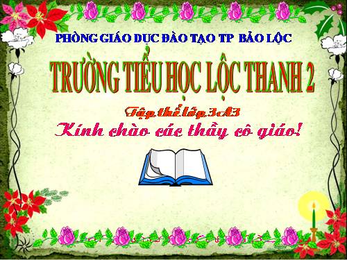 Các Bài giảng khác thuộc Chương trình Toán 3
