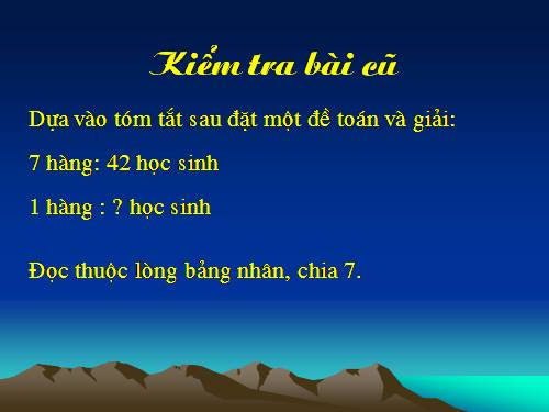 Các Bài giảng khác thuộc Chương trình Toán 3