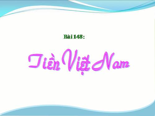 Tiền Việt Nam