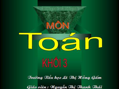 Bảng nhân 6