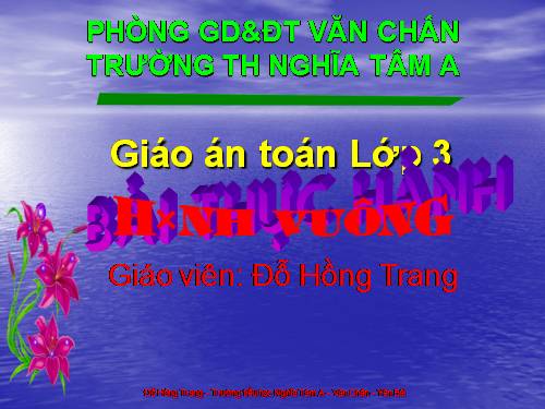 Hình vuông