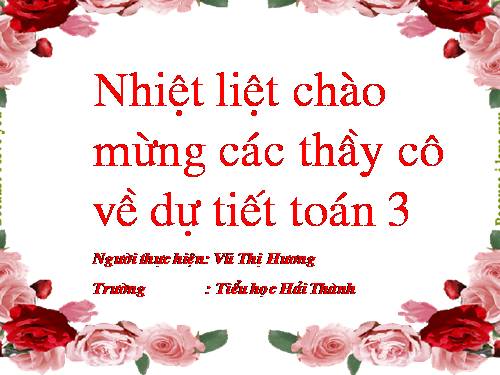 Bảng nhân 6