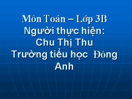 Tìm số chia