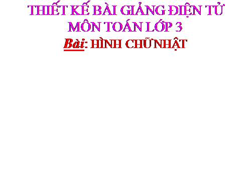Hình chữ nhật