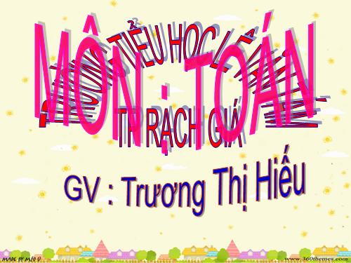 Phép cộng các số trong phạm vi 10 000