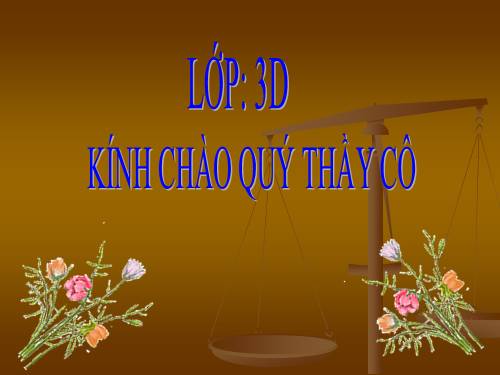 Bài toán giải bằng hai phép tính